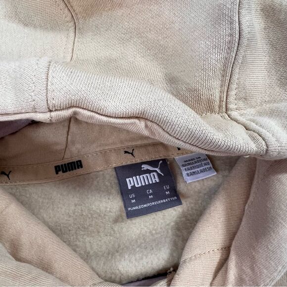 Puma cream & camel colorblock hoodie - Picture 6 of 6